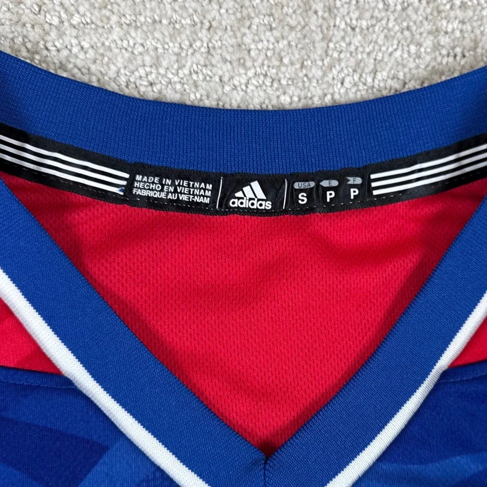 Adidas Mens Small Blue NBA All-Star East Blank Basketball Jersey
